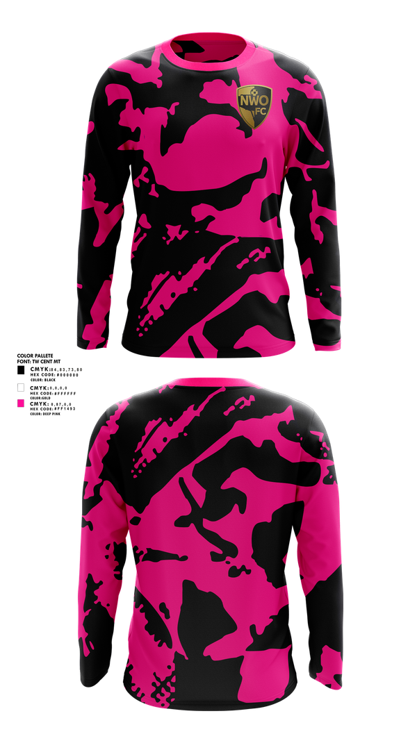 Long Sleeve Performance Shirt, Northwest Optimist FC, Men's Soccer, Teamtime, Team time, sublimation, custom sports apparel, team uniforms, spirit wear, spiritwear, sports uniforms, custom shirts, team store, custom team store, fundraiser sports, apparel fundraiser
