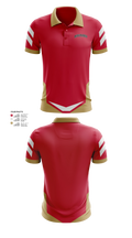 MUSTANGS Short Sleeve Performance Polo - 21