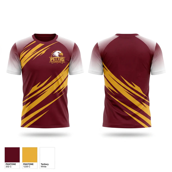 Short Sleeve Performance Shirt, Pettus Eagles, , Teamtime, Team time, sublimation, custom sports apparel, team uniforms, spirit wear, spiritwear, sports uniforms, custom shirts, team store, custom team store, fundraiser sports, apparel fundraiser