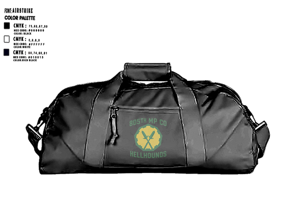 Duffle Bag, 805th military police company, , Teamtime, Team time, sublimation, custom sports apparel, team uniforms, spirit wear, spiritwear, sports uniforms, custom shirts, team store, custom team store, fundraiser sports, apparel fundraiser