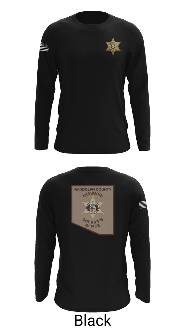 Long Sleeve Performance Shirt, Randolph County Sheriff's Department, Police, Teamtime, Team time, sublimation, custom sports apparel, team uniforms, spirit wear, spiritwear, sports uniforms, custom shirts, team store, custom team store, fundraiser sports, apparel fundraiser