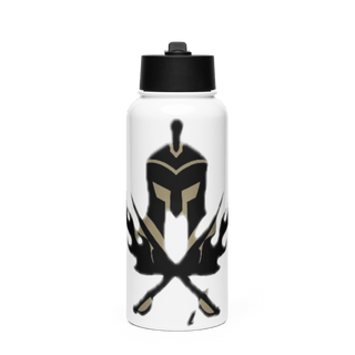 H2 52890180 Stainless Steel Water Bottle with a Straw Lid