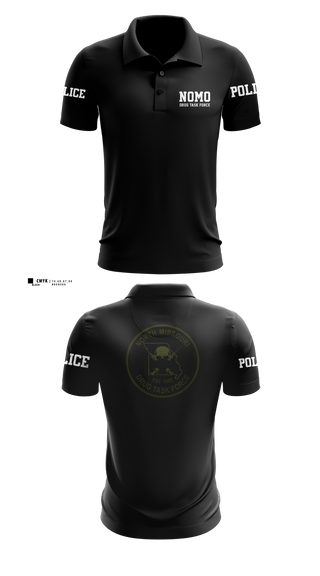 Short Sleeve Performance Polo, North Missouri Drug Task Force, Police, Teamtime, Team time, sublimation, custom sports apparel, team uniforms, spirit wear, spiritwear, sports uniforms, custom shirts, team store, custom team store, fundraiser sports, apparel fundraiser