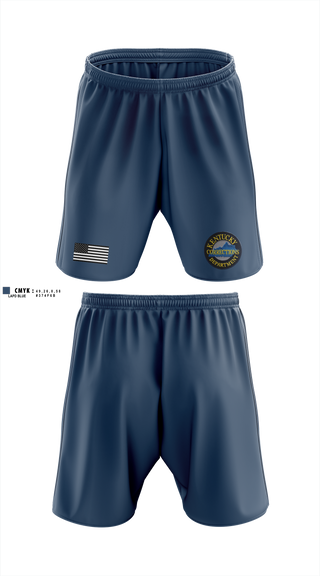Athletic Shorts With Pockets, Kentucky Department of Corrections, Police, Teamtime, Team time, sublimation, custom sports apparel, team uniforms, spirit wear, spiritwear, sports uniforms, custom shirts, team store, custom team store, fundraiser sports, apparel fundraiser