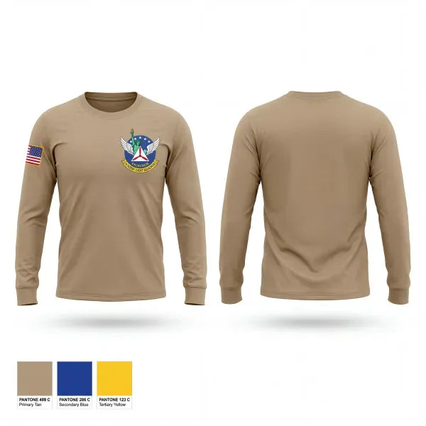 Long Sleeve Performance Shirt, Academy Cadet Squadron, Air Force, Teamtime, Team time, sublimation, custom sports apparel, team uniforms, spirit wear, spiritwear, sports uniforms, custom shirts, team store, custom team store, fundraiser sports, apparel fundraiser