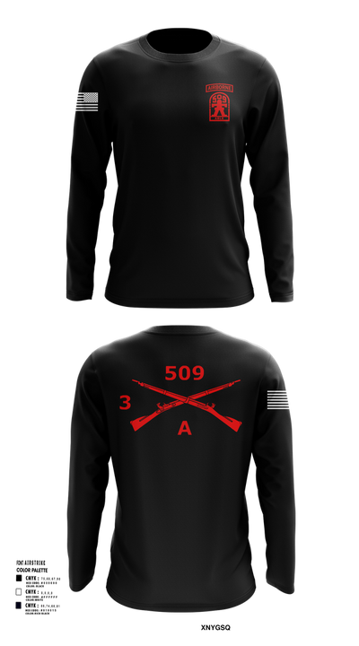 Able Company, 3-509 IN (ABN) 74952132 Long Sleeve Performance Shirt 1