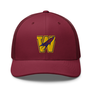 Rockets Retro Trucker Hat | Yupoong 6606