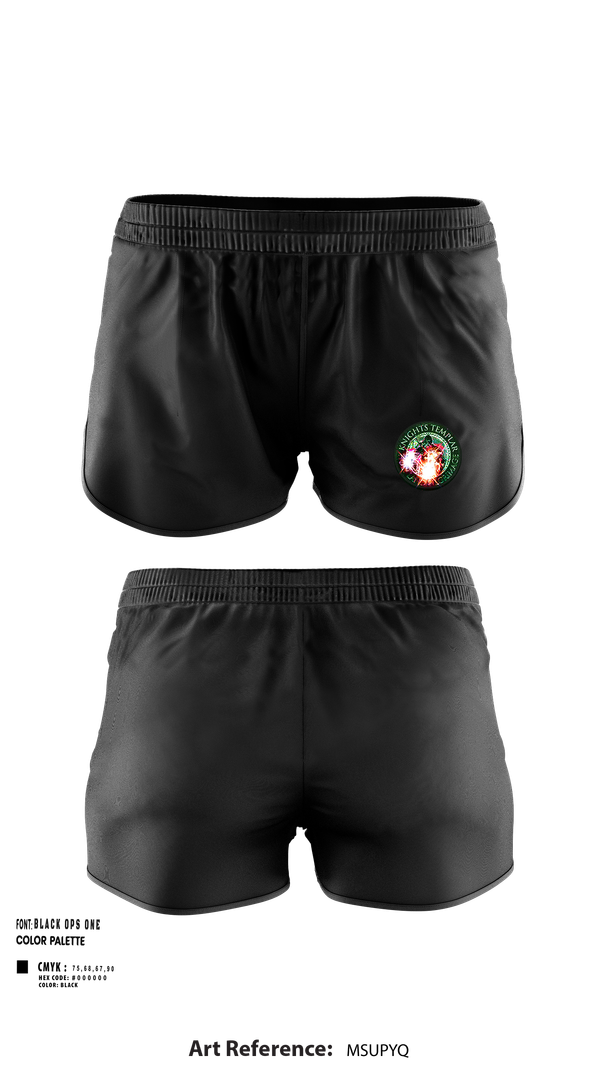 Ranger Panties, Templar Knight's, , Teamtime, Team time, sublimation, custom sports apparel, team uniforms, spirit wear, spiritwear, sports uniforms, custom shirts, team store, custom team store, fundraiser sports, apparel fundraiser