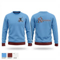 Revolution Delco 14U White 16539656 Crew Neck Sweatshirt - 1