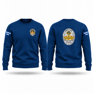 Crew Neck Sweatshirt, Hackleburg Police Department, Police, Teamtime, Team time, sublimation, custom sports apparel, team uniforms, spirit wear, spiritwear, sports uniforms, custom shirts, team store, custom team store, fundraiser sports, apparel fundraiser