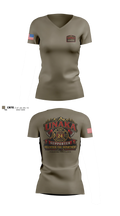 Unaka Volunteer Fire Department Women's Short Sleeve V-neck Shirt - 3