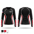 Recruitment Division 32128127 Women's Long Sleeve V-neck Shirt - 1
