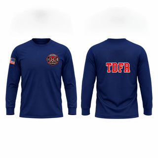 Long Sleeve Performance Shirt, Theodore Fire Dept, Fire Department, Teamtime, Team time, sublimation, custom sports apparel, team uniforms, spirit wear, spiritwear, sports uniforms, custom shirts, team store, custom team store, fundraiser sports, apparel fundraiser