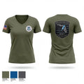 Miami RRT 56156389 Women's Short Sleeve V-neck Shirt - 1