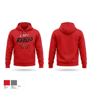 Hoodie, Lady Rebels, Women's Basketball, Teamtime, Team time, sublimation, custom sports apparel, team uniforms, spirit wear, spiritwear, sports uniforms, custom shirts, team store, custom team store, fundraiser sports, apparel fundraiser