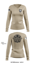 Desperados 24416506 Women's Long Sleeve V-neck Shirt - 107