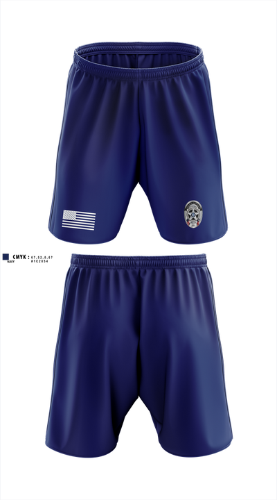 Canton Police Department 67540830 Athletic Shorts With Pockets - 100