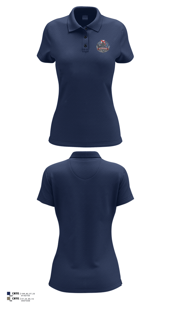Womens Short Sleeve Performance Polo, Alabama ICAC, Police, Teamtime, Team time, sublimation, custom sports apparel, team uniforms, spirit wear, spiritwear, sports uniforms, custom shirts, team store, custom team store, fundraiser sports, apparel fundraiser
