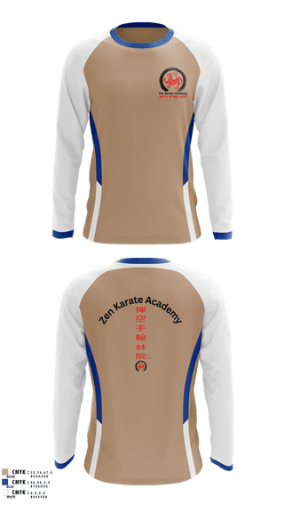 Long Sleeve Performance Shirt, Zen Karate Academy, , Teamtime, Team time, sublimation, custom sports apparel, team uniforms, spirit wear, spiritwear, sports uniforms, custom shirts, team store, custom team store, fundraiser sports, apparel fundraiser