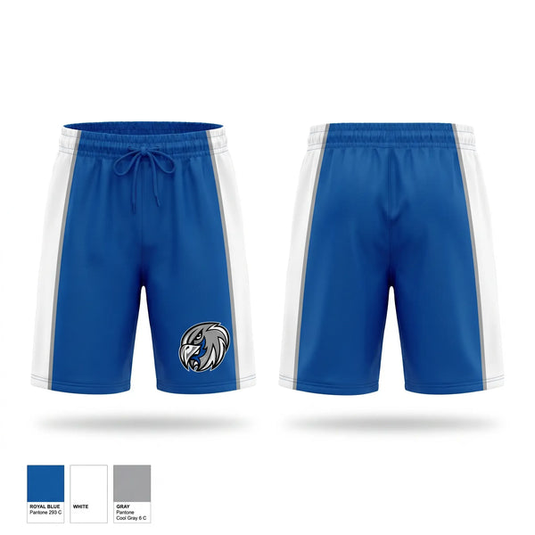 Athletic Shorts With Pockets, York Falcons, Cheer, Teamtime, Team time, sublimation, custom sports apparel, team uniforms, spirit wear, spiritwear, sports uniforms, custom shirts, team store, custom team store, fundraiser sports, apparel fundraiser
