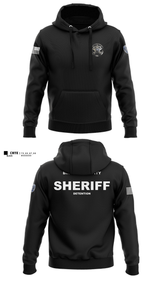 Hoodie, Bingham County, Police, Teamtime, Team time, sublimation, custom sports apparel, team uniforms, spirit wear, spiritwear, sports uniforms, custom shirts, team store, custom team store, fundraiser sports, apparel fundraiser