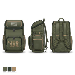 Gear Bag, Spiritual Forces The Lords Army, National Guard, Teamtime, Team time, sublimation, custom sports apparel, team uniforms, spirit wear, spiritwear, sports uniforms, custom shirts, team store, custom team store, fundraiser sports, apparel fundraiser