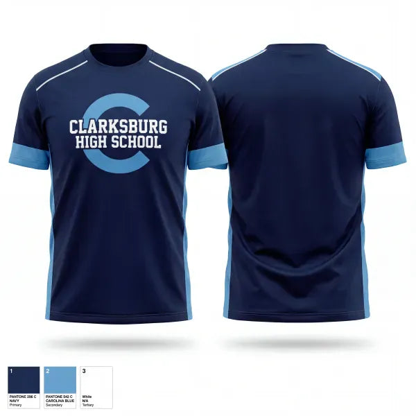Short Sleeve Performance Shirt, Clarksburg High School, , Teamtime, Team time, sublimation, custom sports apparel, team uniforms, spirit wear, spiritwear, sports uniforms, custom shirts, team store, custom team store, fundraiser sports, apparel fundraiser