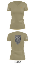HHB 113th FA / FIST 8360084 Women's Short Sleeve V-neck Shirt - 88