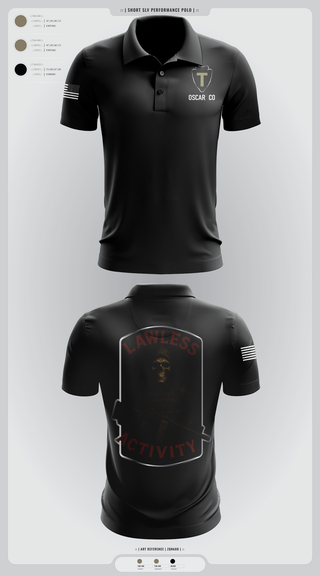 Short Sleeve Performance Polo, Oscar Co, , Teamtime, Team time, sublimation, custom sports apparel, team uniforms, spirit wear, spiritwear, sports uniforms, custom shirts, team store, custom team store, fundraiser sports, apparel fundraiser