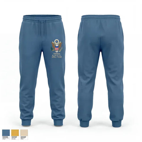 Sweatpants, Christiana high school NJROTC, Navy, Teamtime, Team time, sublimation, custom sports apparel, team uniforms, spirit wear, spiritwear, sports uniforms, custom shirts, team store, custom team store, fundraiser sports, apparel fundraiser