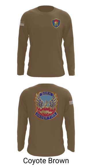 Long Sleeve Performance Shirt, HHC/128th Aviation Brigade, , Teamtime, Team time, sublimation, custom sports apparel, team uniforms, spirit wear, spiritwear, sports uniforms, custom shirts, team store, custom team store, fundraiser sports, apparel fundraiser