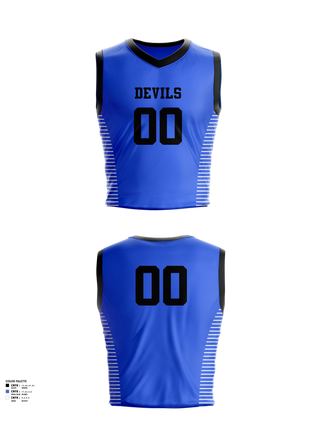 Mens Reversible Basketball Jersey, Devils, Men's Basketball, Teamtime, Team time, sublimation, custom sports apparel, team uniforms, spirit wear, spiritwear, sports uniforms, custom shirts, team store, custom team store, fundraiser sports, apparel fundraiser
