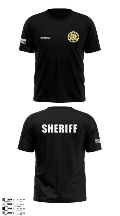 Bollinger County Sheriff’s Office 45946847 Short Sleeve Performance Shirt - 17