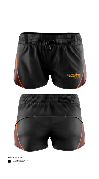 Ranger Panties, Lightning Force Athletics, Track & Field, Teamtime, Team time, sublimation, custom sports apparel, team uniforms, spirit wear, spiritwear, sports uniforms, custom shirts, team store, custom team store, fundraiser sports, apparel fundraiser