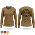 3rd SFAB 82310276 Women's Long Sleeve V-neck Shirt - 1