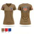 20th Airborne Engineer 22809233 Women's Short Sleeve V-neck Shirt - 1