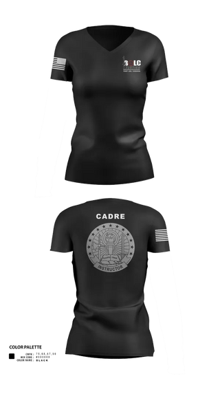 Womens Short Sleeve Vneck Shirt, BOLC TACTICS, , Teamtime, Team time, sublimation, custom sports apparel, team uniforms, spirit wear, spiritwear, sports uniforms, custom shirts, team store, custom team store, fundraiser sports, apparel fundraiser