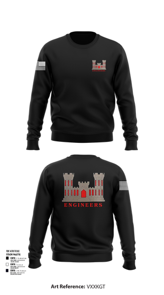 Crew Neck Sweatshirt, 817th engineer sapper, , Teamtime, Team time, sublimation, custom sports apparel, team uniforms, spirit wear, spiritwear, sports uniforms, custom shirts, team store, custom team store, fundraiser sports, apparel fundraiser