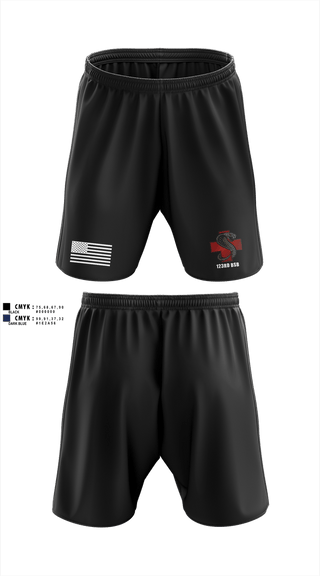 Athletic Shorts With Pockets, 123rd BSB, Army, Teamtime, Team time, sublimation, custom sports apparel, team uniforms, spirit wear, spiritwear, sports uniforms, custom shirts, team store, custom team store, fundraiser sports, apparel fundraiser