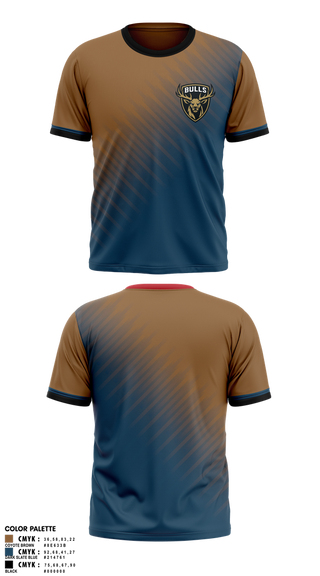 Short Sleeve Performance Shirt, BULLS, Ice Hockey, Teamtime, Team time, sublimation, custom sports apparel, team uniforms, spirit wear, spiritwear, sports uniforms, custom shirts, team store, custom team store, fundraiser sports, apparel fundraiser