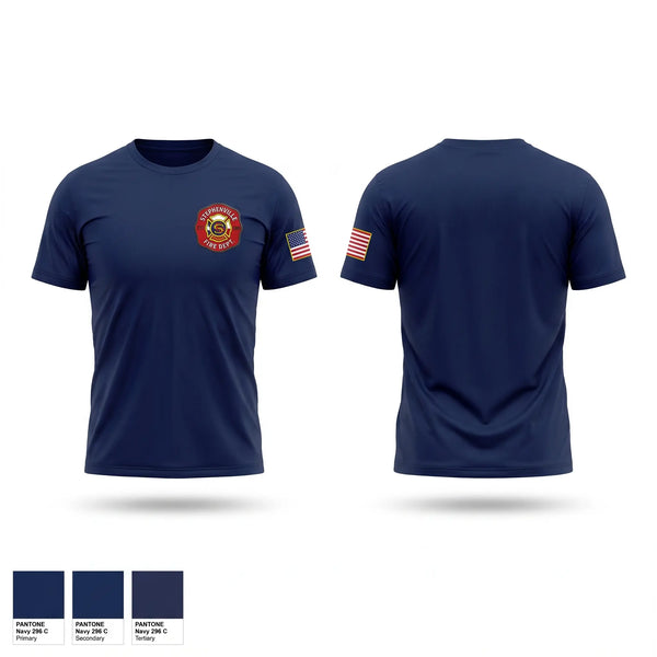 Short Sleeve Performance Shirt, Stephenville Fire Department, Fire Department, Teamtime, Team time, sublimation, custom sports apparel, team uniforms, spirit wear, spiritwear, sports uniforms, custom shirts, team store, custom team store, fundraiser sports, apparel fundraiser