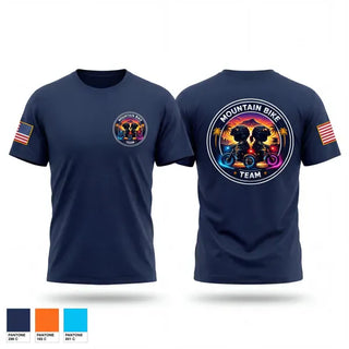 Old School Cotton Feel Shirt, Mountain Bike Team, Police, Teamtime, Team time, sublimation, custom sports apparel, team uniforms, spirit wear, spiritwear, sports uniforms, custom shirts, team store, custom team store, fundraiser sports, apparel fundraiser