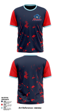 Rebels Baseball 42596787 Short Sleeve Performance Shirt - 1