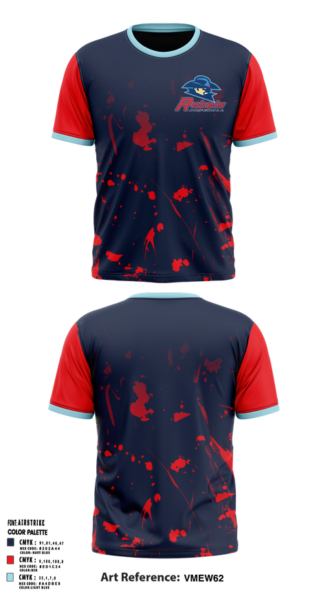 Short Sleeve Performance Shirt, Rebels Baseball, Baseball, Teamtime, Team time, sublimation, custom sports apparel, team uniforms, spirit wear, spiritwear, sports uniforms, custom shirts, team store, custom team store, fundraiser sports, apparel fundraiser