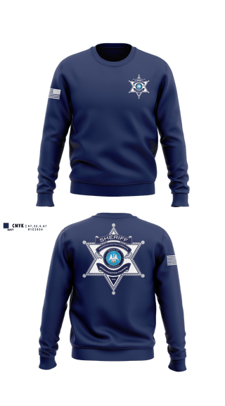 Crew Neck Sweatshirt, Washington Parish Sheriff’s Office, Police, Teamtime, Team time, sublimation, custom sports apparel, team uniforms, spirit wear, spiritwear, sports uniforms, custom shirts, team store, custom team store, fundraiser sports, apparel fundraiser