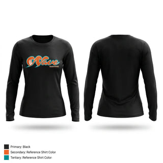 Long Sleeve Performance Shirt, WAVE, Softball, Teamtime, Team time, sublimation, custom sports apparel, team uniforms, spirit wear, spiritwear, sports uniforms, custom shirts, team store, custom team store, fundraiser sports, apparel fundraiser
