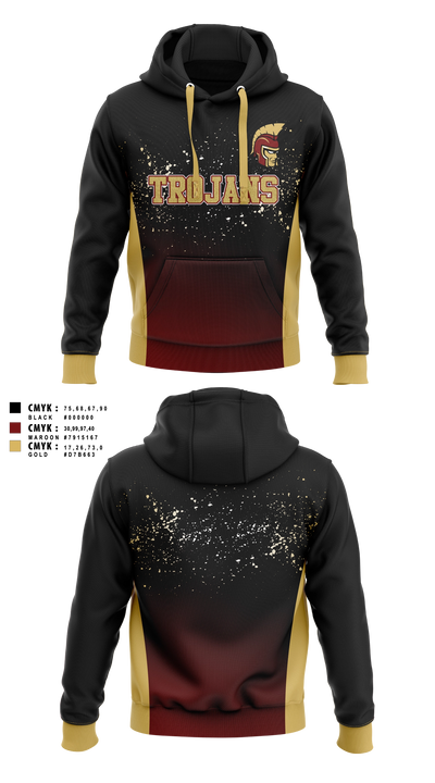 Minnesota State Academy for the Deaf Trojans Hoodie - 3