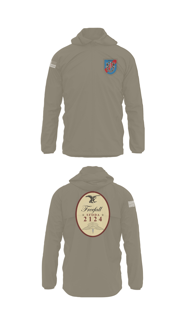 Windbreaker, ODA 2124, Army, Teamtime, Team time, sublimation, custom sports apparel, team uniforms, spirit wear, spiritwear, sports uniforms, custom shirts, team store, custom team store, fundraiser sports, apparel fundraiser