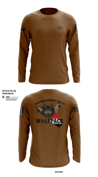 Long Sleeve Performance Shirt, 229TH MP CO, , Teamtime, Team time, sublimation, custom sports apparel, team uniforms, spirit wear, spiritwear, sports uniforms, custom shirts, team store, custom team store, fundraiser sports, apparel fundraiser