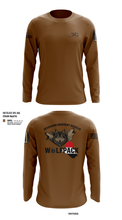 229TH MP CO 51542433 Long Sleeve Performance Shirt 100